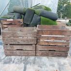 Authentieke Houten Fruit - Groentenveilingkisten. Jaren 1967, Huis en Inrichting, Woonaccessoires | Kisten, Ophalen, Minder dan 50 cm