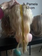 echt haar blonde topper, Sieraden, Tassen en Uiterlijk, Ophalen of Verzenden, Zo goed als nieuw, Pruik of Haarverlenging