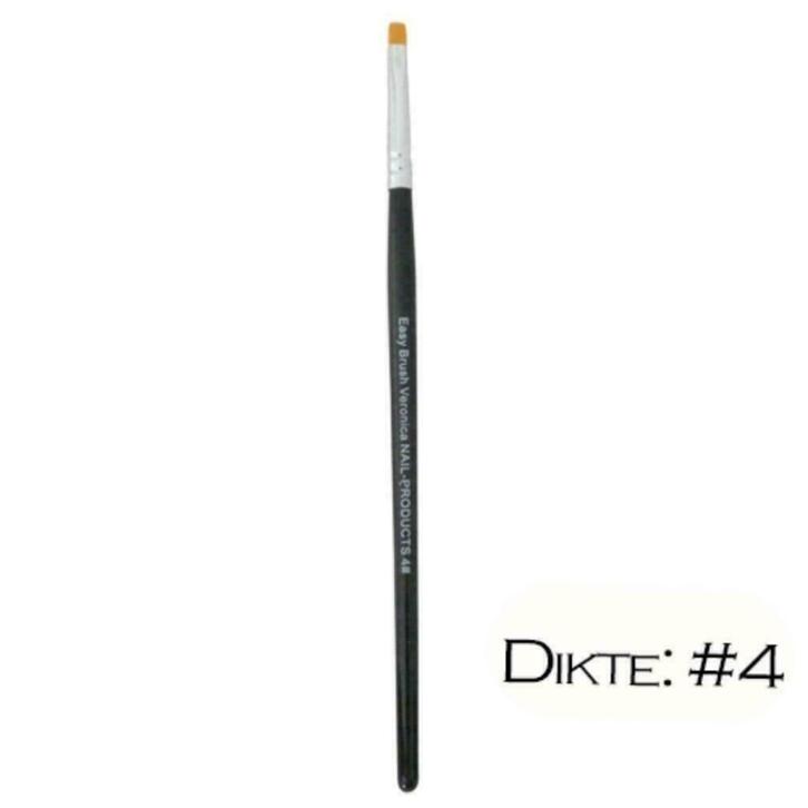 Veronica NAIL-PRODUCTS Easy brush # 4 gel penseel, Sieraden, Tassen en Uiterlijk, Uiterlijk | Cosmetica en Make-up, Ophalen of Verzenden