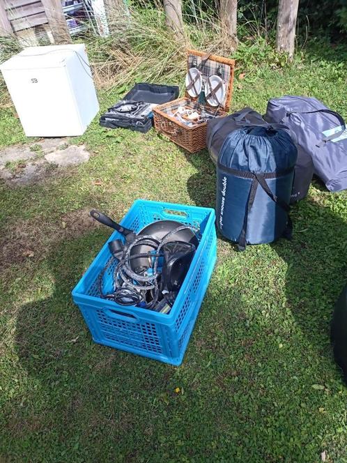 Kampeerspullen, Caravans en Kamperen, Kampeeraccessoires, Gebruikt, Ophalen
