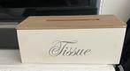Mooie houten tissues doos, Ophalen of Verzenden, Zo goed als nieuw, Toebehoren