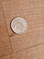 Ned Indie 10 cent 1941 zilver, Postzegels en Munten, Munten | Nederland, Zilver, Koningin Wilhelmina, 10 cent, Losse munt