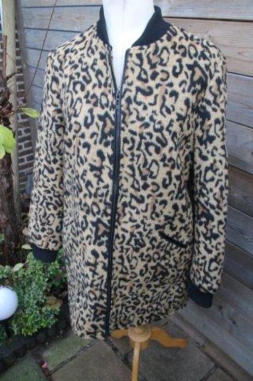Jas bruin panter my hailys mt xl winter Vaste prijs AANBIEDI, Kleding | Dames, Jassen | Winter, Zo goed als nieuw, Maat 46/48 (XL) of groter