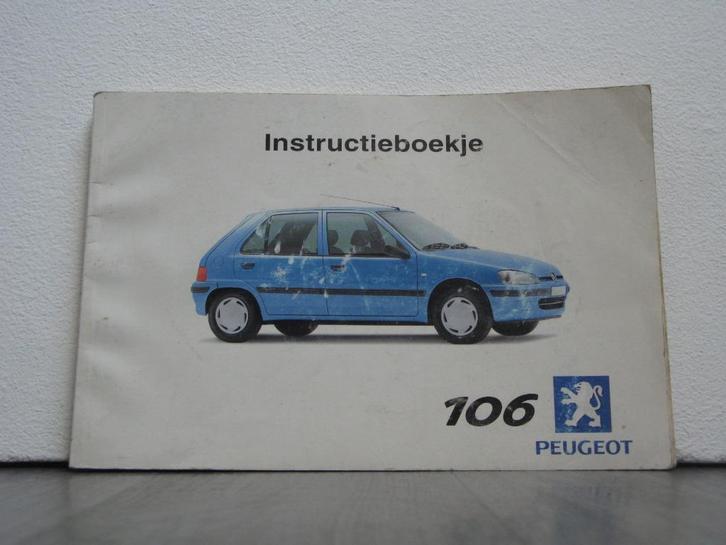 Peugeot 106 | Instructieboekje | 1999, Auto diversen, Handleidingen en Instructieboekjes, Ophalen of Verzenden