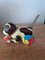 Blikken hond met bal mechanisch tw113, Ophalen of Verzenden