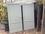 Twee grijze binnendeuren, Gebruikt, 80 tot 100 cm, Binnendeur, Minder dan 200 cm