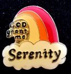 God grant me Sevenity pin, Verzenden, Nieuw, Stad of Land, Speldje of Pin