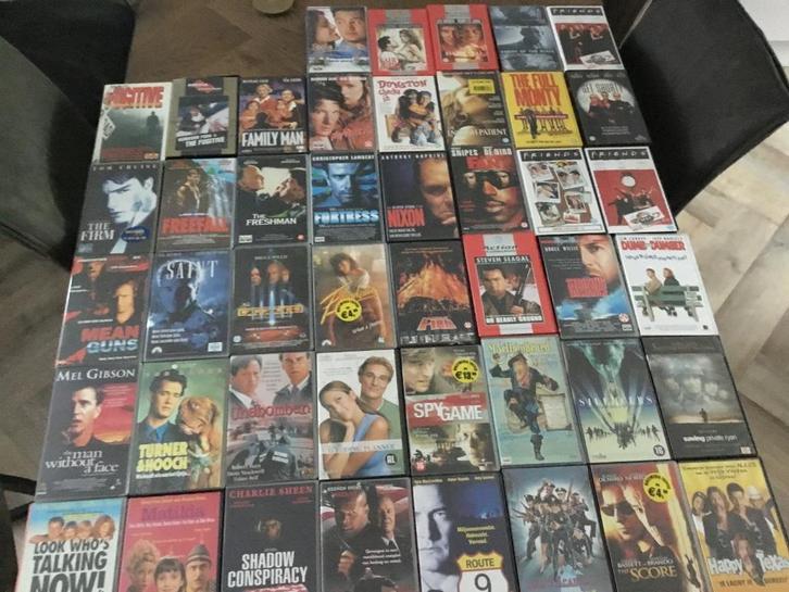 Diverse VHS video’s doos 9, Cd's en Dvd's, VHS | Film, Gebruikt, Overige genres, Alle leeftijden, Ophalen of Verzenden