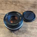 Nikon Nikkor 50mm F1.8 pancake lens, getest (Nikon F-mount), Ophalen of Verzenden, Gebruikt, Standaardlens