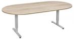 TS vergadertafel 240x120 recht, ovaal of tonvorm, Huis en Inrichting, Bureaus, VST, Ophalen of Verzenden, Industriestraat 5, Info@vstkantoormeubilair.nl