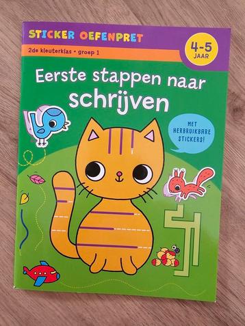 Nieuw, educatief leren schrijven 4 en 5 jaar beschikbaar voor biedingen