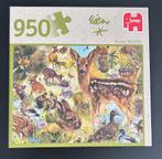 Jumbo puzzel Rien Poortvliet 950 stukjes Wild life, Ophalen of Verzenden, 500 t/m 1500 stukjes, Zo goed als nieuw, Legpuzzel
