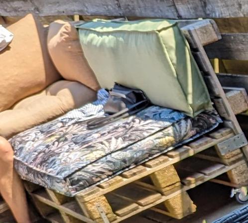 Lounge kussens, Tuin en Terras, Tuinsets en Loungesets, Zo goed als nieuw, Ophalen