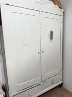 Antieke grenen linnen kast., Antiek en Kunst, Antiek | Meubels | Kasten, Ophalen of Verzenden