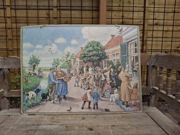 Oude schoolplaat, Cornelis Jetses beschikbaar voor biedingen