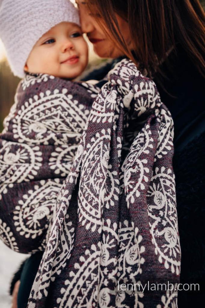 Lenny Lamb Luxe Draagdoek met zijde - maat 5, Kinderen en Baby's, Babydragers en Draagdoeken, Nieuw, Draagdoek, Buik, Rug of Zij