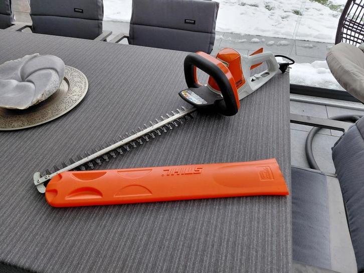 Stihl HSE 42 Elektrische Heggenschaar, Tuin en Terras, Heggenscharen, Gebruikt, Elektrisch, Ophalen of Verzenden