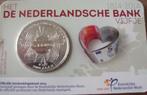 Coincard 5 euro Nederlandse bank UNC uit 2014, Ophalen of Verzenden, Koningin Juliana, Euro's, Losse munt