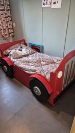 Brandweerautobed peuterbed kinderbed, Gebruikt, 70 tot 85 cm, Lattenbodem, 140 tot 160 cm