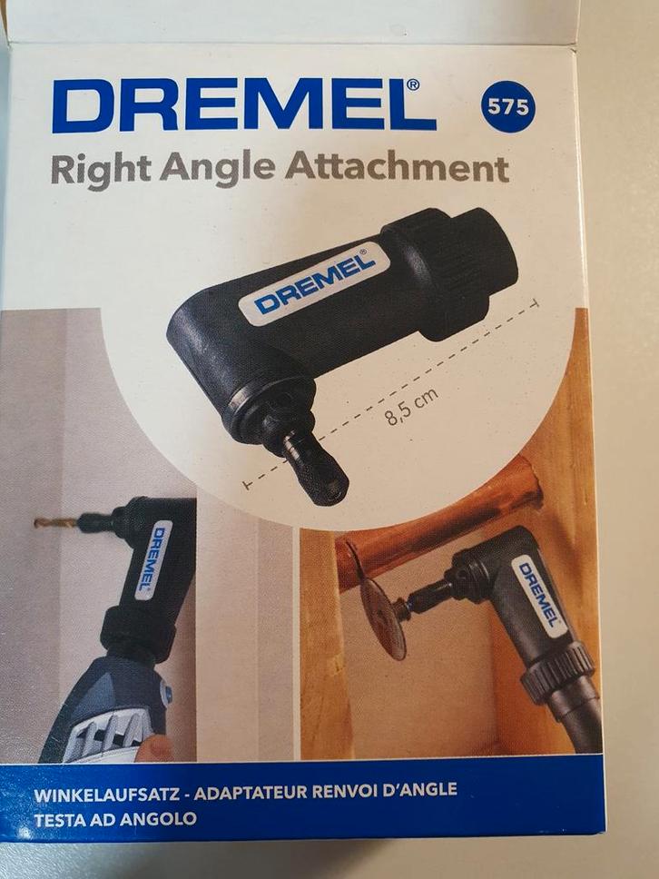 Dremel 575 Haakse Hulpstuk, Doe-het-zelf en Verbouw, Gereedschap | Machine-onderdelen en Toebehoren, Nieuw, Ophalen