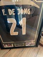 Ajax voetbal shirt gesigneerd door Frenkie de jong, Ophalen, Zo goed als nieuw