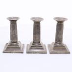 antiek zilveren kandelaars, Antiek en Kunst, Ophalen of Verzenden, Zilver