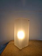 Minimalistische glazen design lamp, Gebruikt, Onbekend, Ophalen of Verzenden, Onbekend