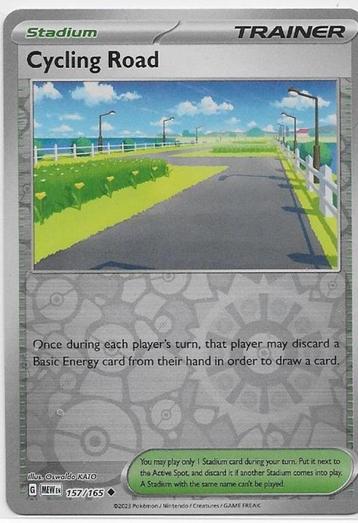 Pokemon 151,  Cycling Road [reverse] 157/165 beschikbaar voor biedingen