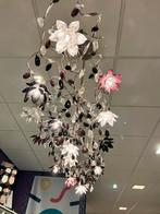 Design lamp Harco Loor met 12 Swarovski kristallen bloemen, Huis en Inrichting, Lampen | Hanglampen, Minder dan 50 cm, Gebruikt