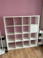 kallax vakkenkast 16 vakken ikea, Huis en Inrichting, Kasten | Wandmeubels, Ophalen, 100 tot 150 cm, Zo goed als nieuw, Minder dan 150 cm