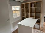 Ikea vakkenkast met de tafel, Huis en Inrichting, Kasten | Wandmeubels, 25 tot 50 cm, Minder dan 150 cm, Ophalen of Verzenden