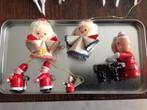 kerstmannetjes hout voor in de kerstboom / oude kerstballen, Diversen, Kerst, Ophalen, Zo goed als nieuw