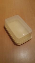 Tupperware voorraaddoos cakedoos kaasdoos, Ophalen of Verzenden, Zo goed als nieuw, Geel, Bus of Trommel