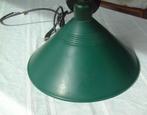 vintage groene retro hanglamp lamp, Ophalen of Verzenden, Gebruikt, Minder dan 50 cm