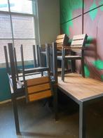 homint tuin tafel, Ophalen, Zo goed als nieuw, Rechthoekig, Aluminium