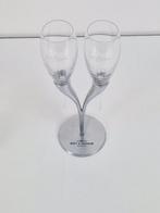 Duo Philippe Di Meo Champagne Flutes Houder Moët & Chandon, Huis en Inrichting, Glas of Glazen, N, Ophalen of Verzenden, Glas