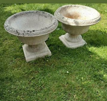 TUINVAAS,beton,Bloembak,Bloempot,Tuinornament,Engels beschikbaar voor biedingen