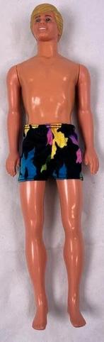 Barbie Tropical Ken Pop 1985 Vintage Blond 1980s 1020