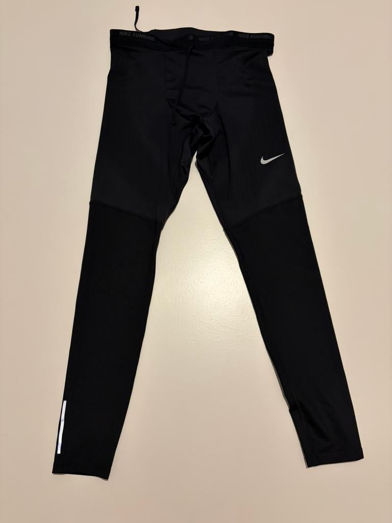 Nike Running Broek, Zwart, Nieuw, Hardlopen of Fietsen, Verzenden