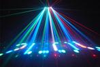 3 dubbele moonflower met 192 leds en goene en rode laser, Ophalen, Nieuw, Licht, Kleur