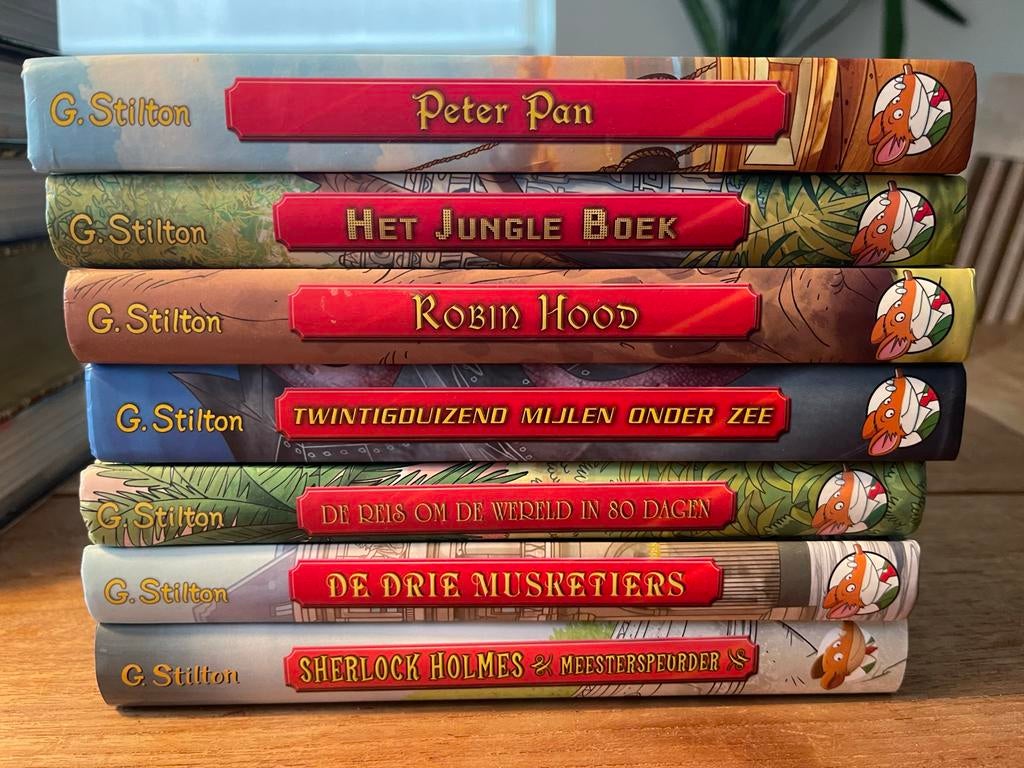 Geronimo Stilton Klassiekers - Mooie Set!, Boeken, Ophalen, Zo goed als nieuw, Fictie algemeen