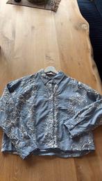 Nukus gevoerde blouse maat M, Kleding | Heren, Ophalen of Verzenden, Zo goed als nieuw, Blauw, Halswijdte 39/40 (M)