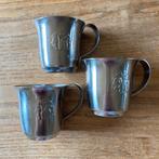 Vintage Gero Zilmeta metalen bekertje kinderbeker konijn, Ophalen of Verzenden