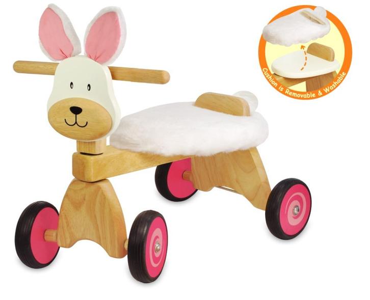 Houten loopfiets konijn met of zonder naam, Kinderen en Baby's, Kraamcadeaus en Geboorteborden, Nieuw, Kraamcadeau, Ophalen of Verzenden