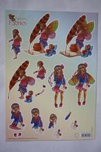 5 stuks Knipvellen Flower Fairies 6906, Verzenden, Nieuw, Fantasie, Knipvel