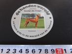 sticker Asten de hondenwereld Pharaohond, Ophalen, Zo goed als nieuw, Sticker