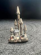 Zilveren Disney Kasteel Miniatuur, Ophalen of Verzenden, Zo goed als nieuw, 4 tot 7 cm, Zilver