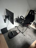 Complete sim racing set, Spelcomputers en Games, Spelcomputers | Overige Accessoires, Ophalen, Zo goed als nieuw
