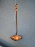 Antieke Soeplepel met Sierlijk Design, Antiek en Kunst, Ophalen of Verzenden
