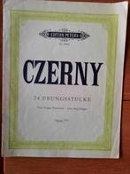 piano-Czerny-24-ubungsstucke-5-finger-exercises-opus-777, Muziek en Instrumenten, Bladmuziek, Gebruikt, Klassiek, Les of Cursus